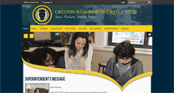 Desktop Screenshot of greenburghnorthcastleschools.com
